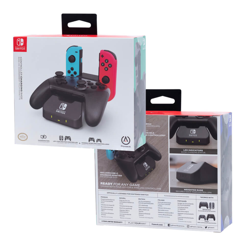 แท่นชาร์จคอนโทรลเลอร์ POWERA CONTROLLER CHARGING BASE สำหรับ NINTENDO SWITCH